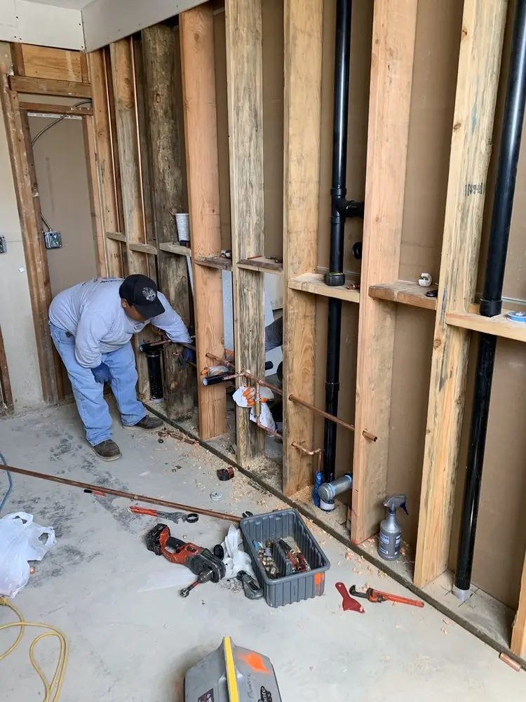 Commercial rough-in plumbing for Gas Line Repair in Briarcliff Heights
